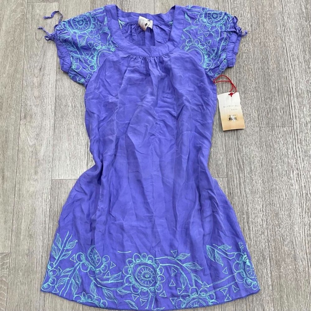 Danang vintage embroidered dress size S
